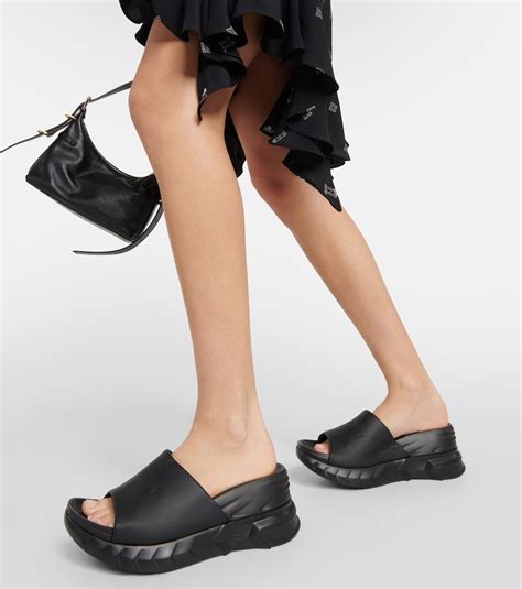 kali sandal 100 black givenchy|givenchy marshmallow sandals.